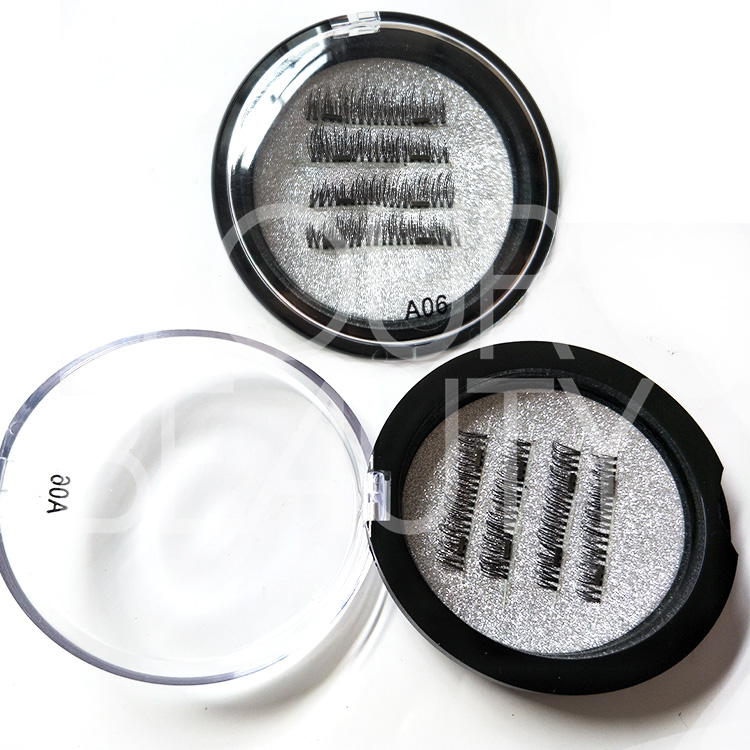 Reusable magnetic eyelashes private label packages manufacturer ED52